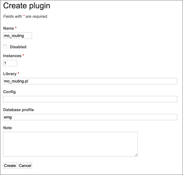 create plugin